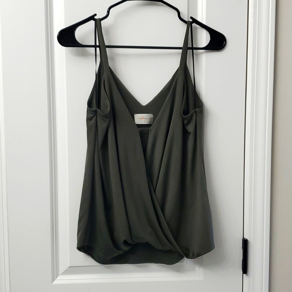 Embrace Olive Green S Tank